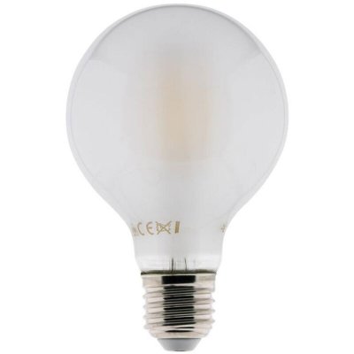 ELEXITY Ampoule LED D&eacute;co filament mate 6W E27 globe