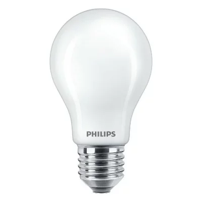PHILIPS Ampoule LED E27 8,5W Ronde A60 &eacute;quivalent &agrave; 75W - Blanc du Jour 6500K