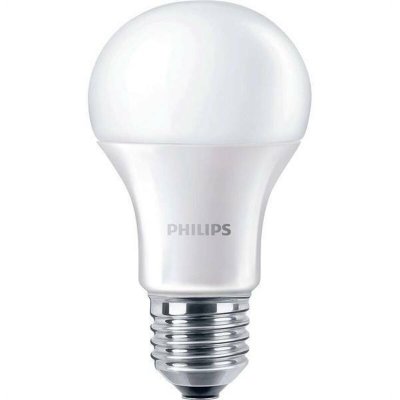 PHILIPS Ampoule LED E27 A60  CorePro 10W Blanc Neutre 4000K 