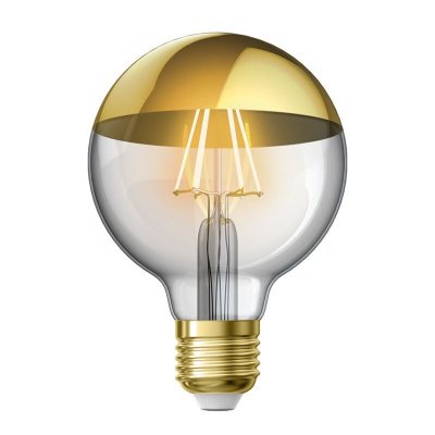 XANLITE Ampoule LED G95 - culot E27 - vintage gold cover 