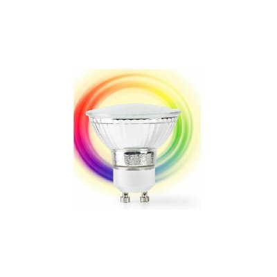 NEDIS Ampoule LED Intelligente Wi-Fi - Pleine Couleur et Blanc Chaud - GU10