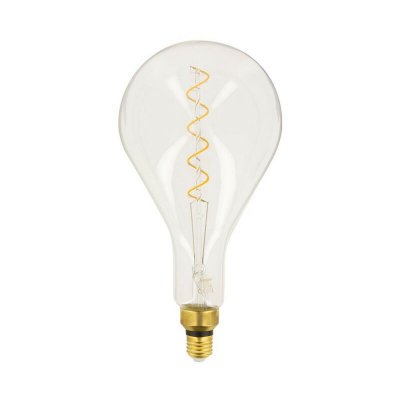 XANLITE Ampoule LED poire - culot E27 - vintage torsade