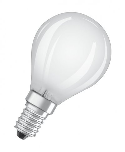 OSRAM Ampoule led sph&eacute;rique verre d&eacute;poli - 4 w 40 w - e14 - blanc chaud