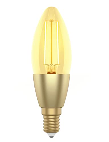 WOOX Ampoule smart design bougie &agrave; filament E14 4.9W - R5141 - 