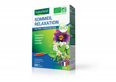 NATURLAND Ampoules De Plantes Passiflore+Aubepine+Oranger