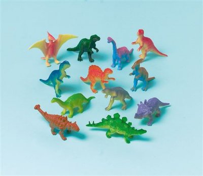 AMSCAN  12 Dinosaures - Cadeaux Invit&eacute;s Anniversaire