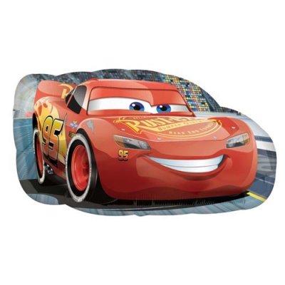 AMSCAN  Anagram 3537001 Disney Cars 3 Flash McQueen Ballon en aluminium 76 cm