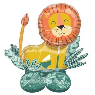 AMSCAN  Ballon en aluminium 4294011 4294011 Get Wild Airloonz - Multicolore