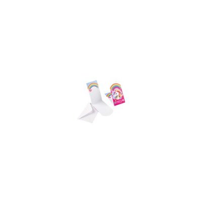 AMSCAN  - Cartes d'invitations (8) et de Enveloppes - Licornes - Rose
