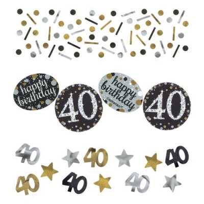 AMSCAN  confetti Sparkling 40 unisexe 34 grammes