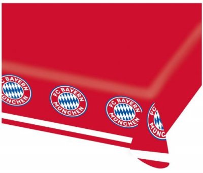 AMSCAN  nappe Bayern Munich 120 x 180 cm papier rouge