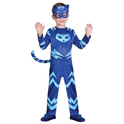 GENERIQUE Amscan PJMASQUES YOYO-Catboy Deguisement, 9902953, Bleu FR: 5/6 Ans