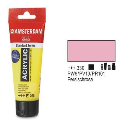 TALENS Amsterdam acrylique couleur 120ml tube persian rose  21164330