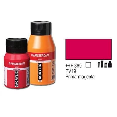 TALENS Amsterdam acrylique couleur 500ml bouteille primary magenta  477585