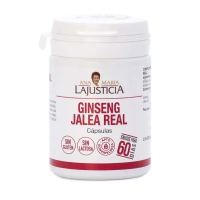 ANA MARIA LAJUSTICIA Ana Mar&iacute;a Lajusticia Ginseng + Gel&eacute;e Royale 60 G&eacute;lules 60 Units