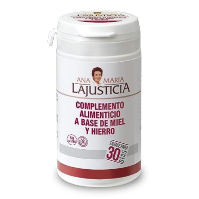 ANA MARIA LAJUSTICIA  Iron With Honey 135g Neutral Flavour Blanc