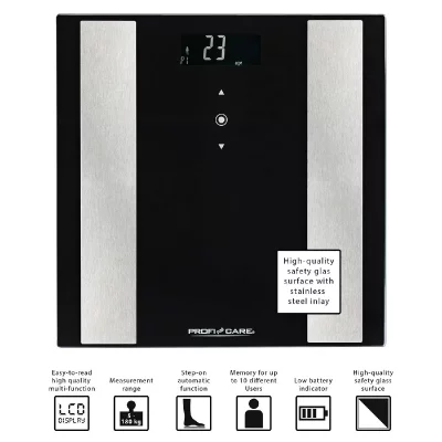 PROFI CARE Analyse Proficare balance 8.1 PW 3007 noir
