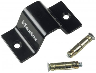 MASTER LOCK Ancrage au sol  acier c&eacute;ment&eacute;, 160 mm