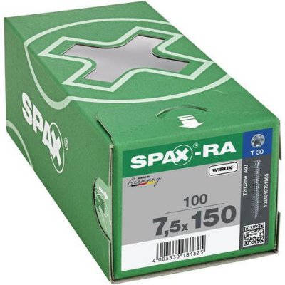 SPAX Ancrages De Ch&acirc;ssis Bois Empreinte T-star Plus Wirox 75x150