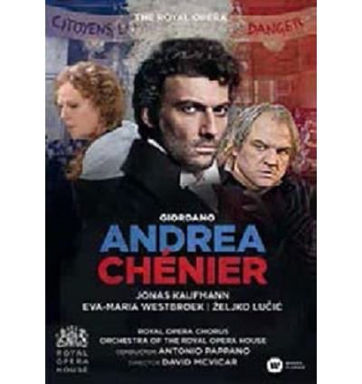 Andrea Ch&eacute;nier Covent Garden Londres 2015 Blu-ray