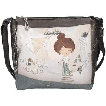 ANEKKE  - Sac bandouli&egrave;re 3 cpts ""Sophia"" - 28 x 24 x 8 cm - Multicolore