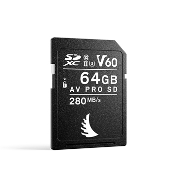 ANGELBIRD  Carte SDXC AV PRO UHS-II V60 64GB 280MB/S Class 10