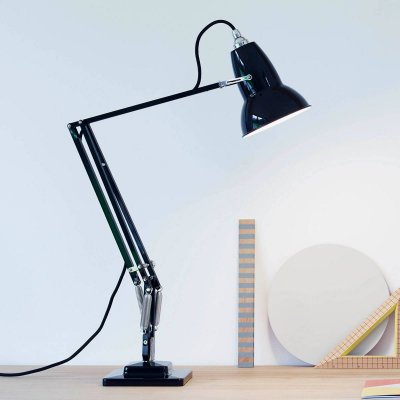 ANGLEPOISE  - Original 1227 Lampe de table, c&acirc;ble noir, Jet Black