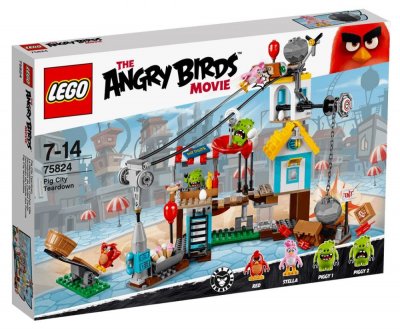 Angry Birds 75824 La d&eacute;molition de cochon ville