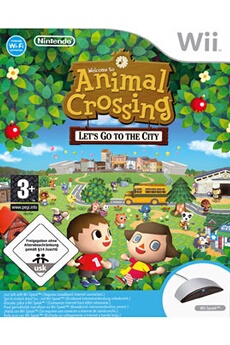 Animal Crossing : Let's go to the City + Wii Speak Nintendo Wii