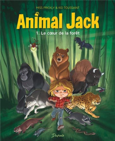 Animal Jack - Tome 1 - Le coeur de la for&ecirc;t (BD)