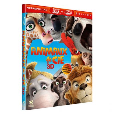 Animaux & Cie - Blu-Ray - Version 3D Active - Fourreau lenticulaire