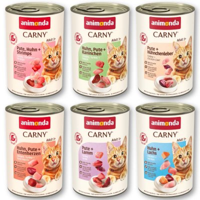 ANIMONDA CARNY  Adult 6 x 400 g - s&eacute;lection &agrave; la volaille