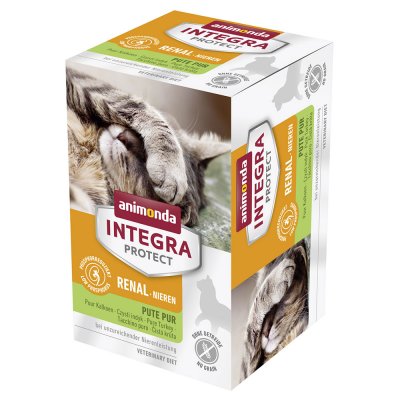 ANIMONDA INTEGRA  Protect Insuffisance r&eacute;nale 6 x 100 g - pure dinde