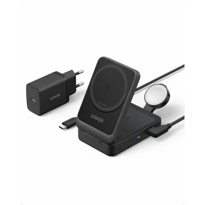 ANKER  Chargeur Sans Fil Maggo 15w 3 In 1 