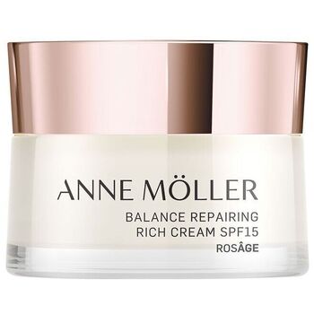 ANNE MOLLER Anne M&ouml;ller Cr&egrave;me Riche R&eacute;paratrice R&eacute;&eacute;quilibrante spf15 Rosage 50 ml