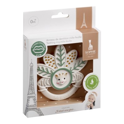 SOPHIE LA GIRAFE Anneau De Dentition Blanc Mille-feuille 