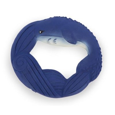  Anneau de dentition en caoutchouc naturel baleine Petit Calme