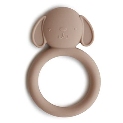 MUSHIE Anneau de dentition en silicone Dog