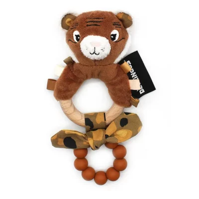 Anneau de dentition en silicone Speculos le Tigre