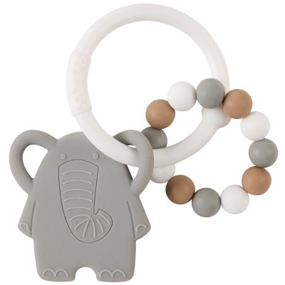 NATTOU Anneau De Dentition Silicone &Eacute;l&eacute;phant Gris - 