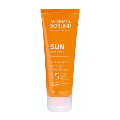 ANNEMARIE BORLIND  - SUN ANTI-AGING Cr&egrave;me Solaire Anti-&acirc;ge IP 15 75 ml