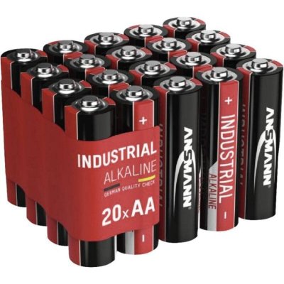 ANSMANN  1502&nbsp;&ndash;&nbsp;0006&nbsp;Batterie Alkaline, Rouge