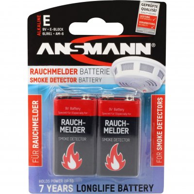ANSMANN  1515-0006 pile domestique Batterie rechargeable 9V Alcaline