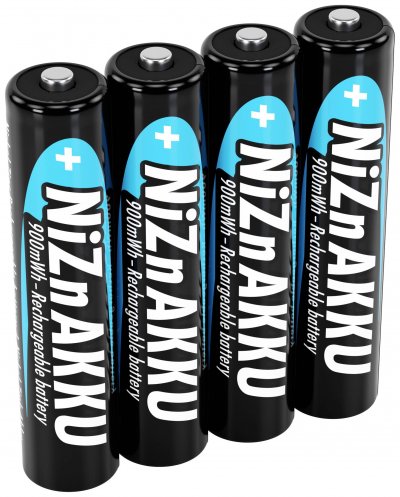 ANSMANN  1x4 Nizn Micro Aaa 900mah 1321-0001 Batteries Noir