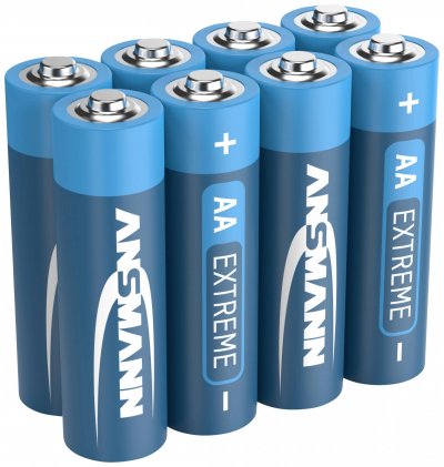 ANSMANN  4+4 Lithium AA Batterie &agrave; usage unique