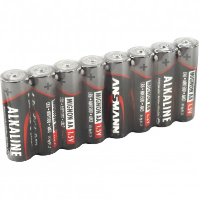 ANSMANN  8 piles aa lr06 1,5v alkaline