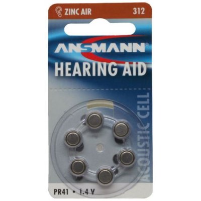 ANSMANN  - Batterie 6 x - Zinc Air 