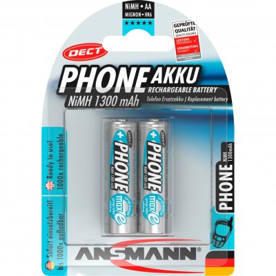 ANSMANN  Batteries 5030802 HR6 / AA blister de 2