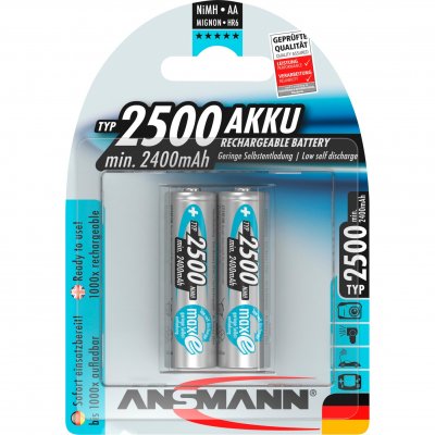 ANSMANN  Batteries 5035432 HR6 / AA blister de 2