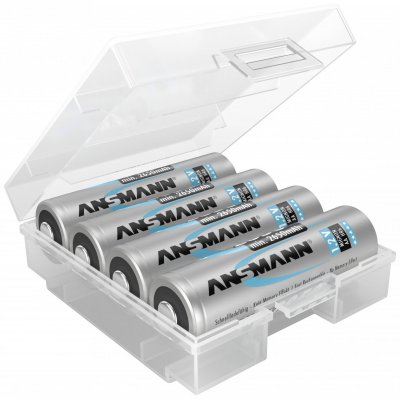 ANSMANN  Bo&icirc;tier De Batterie 4 Mignon 4000740 One Size